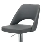 Karrocë prej lëkure eko dhe çeliku me ashensor me gaz Prodhuar në Itali - Lorenza Viadurini