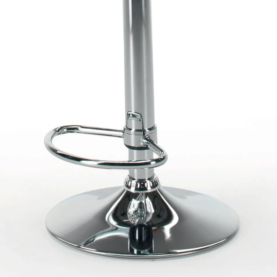 Karrocë prej lëkure eko dhe çeliku me ashensor me gaz Prodhuar në Itali - Lorenza Viadurini