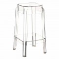 Stool modern polikarbonat transparent Pescara