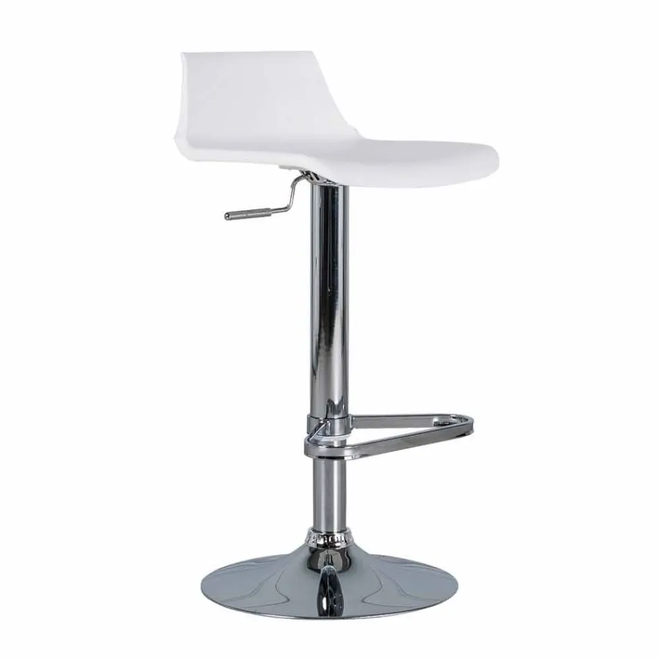 Stool PVC me një dizajn modern Rizzo Viadurini