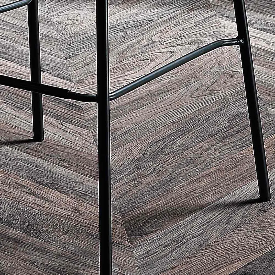 Karrige moderne me ngjyra metalike dhe pëlhure Prodhuar në Itali - Marianet Viadurini