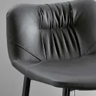 Karrige në pëlhurë me fibra dhe metal me efekt lëkure Prodhuar në Itali - Gohan Viadurini