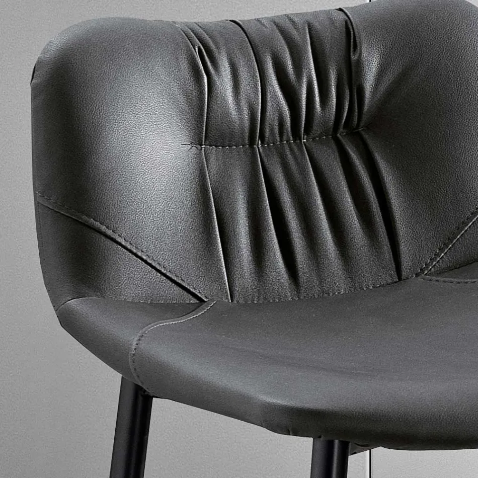 Karrige në pëlhurë me fibra dhe metal me efekt lëkure Prodhuar në Itali - Gohan Viadurini