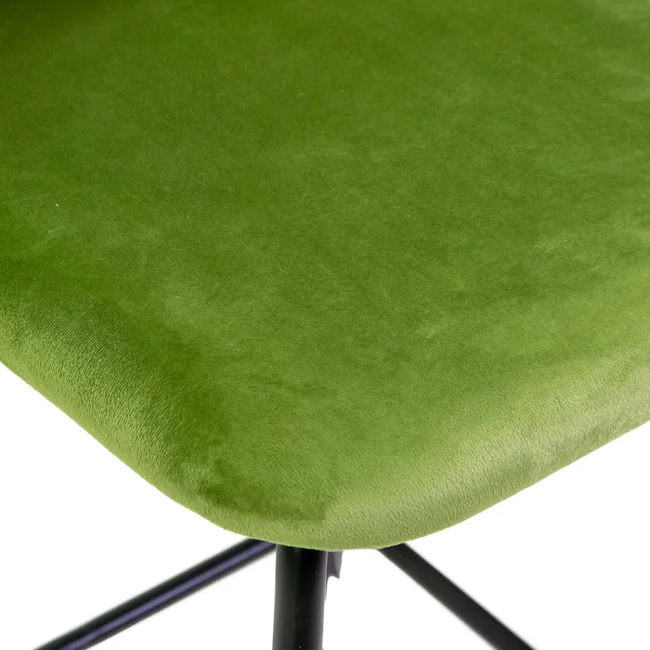 Karrocë kadifeje me kornizë metalike në dekorime të ndryshme - Penna Viadurini