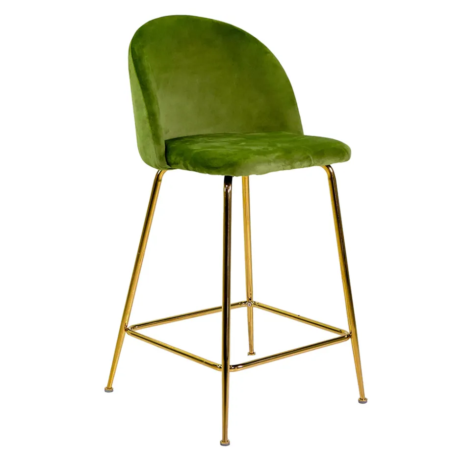 Karrocë kadifeje me kornizë metalike në dekorime të ndryshme - Penna Viadurini