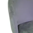 Karrocë kadifeje me kornizë metalike në dekorime të ndryshme - Penna Viadurini