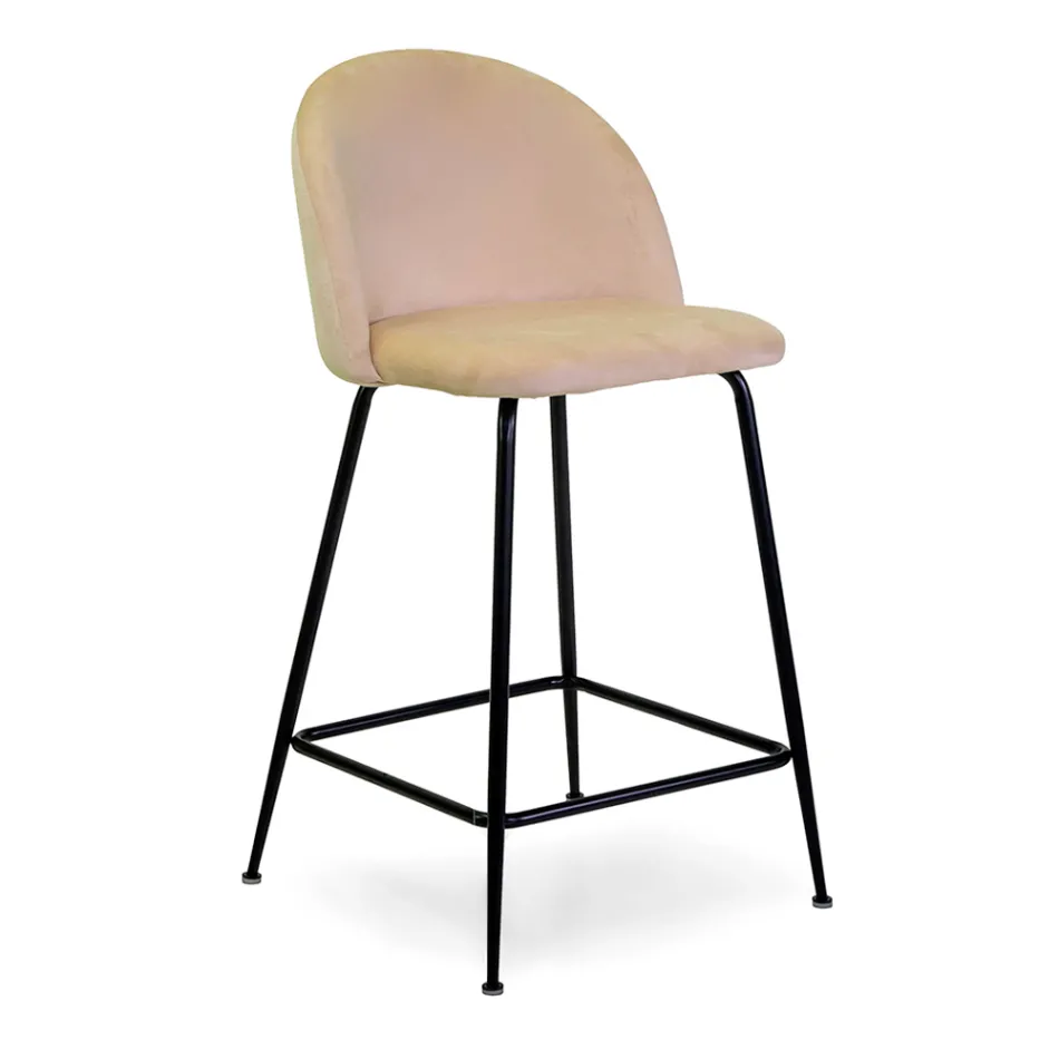 Karrocë kadifeje me kornizë metalike në dekorime të ndryshme - Penna Viadurini