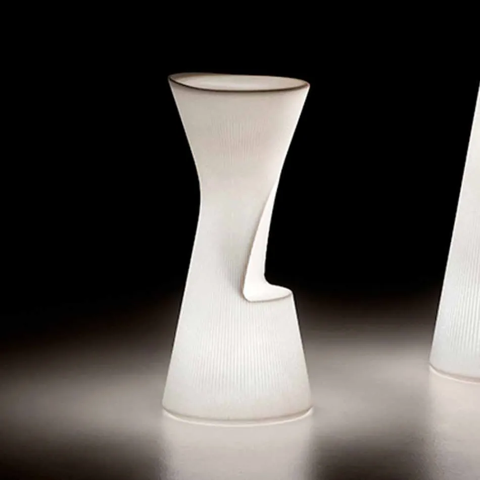 Jashtëqitje me dritë të jashtme në polietileni me LED prodhuar në Itali - Desmond Viadurini