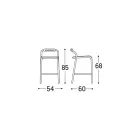 Karrige në natyrë me jastëkë të përfshirë Made in Italy - Noss nga Varaschin Viadurini