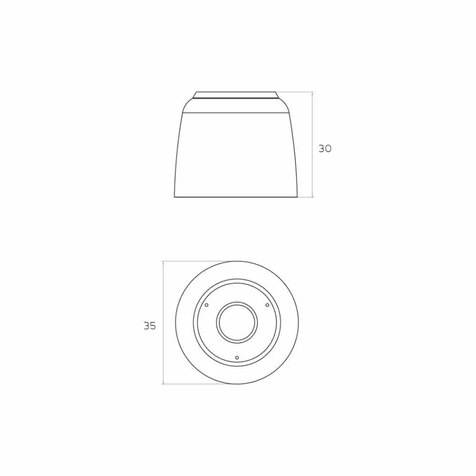 Koka e dushit të montuar në tavan në Luxolid bëri që Italia, Ruda Viadurini
