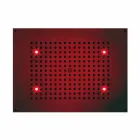 Dush drejtkëndëshe sipëror Bossini dush një avion me kromoterapi Viadurini