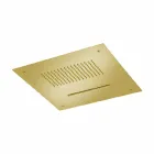 Kokë dushi me tavan çeliku me avion të dyfishtë prodhuar në Itali - Quinto Viadurini