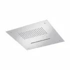 Kokë dushi me tavan çeliku me avion të dyfishtë prodhuar në Itali - Quinto Viadurini