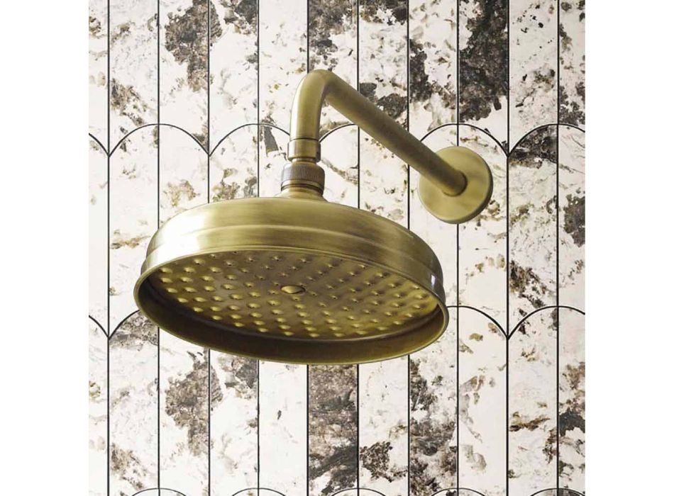 Dizajn Klasik Kreu dushi me tunxh Single Prodhuar në Itali - Tenco Viadurini