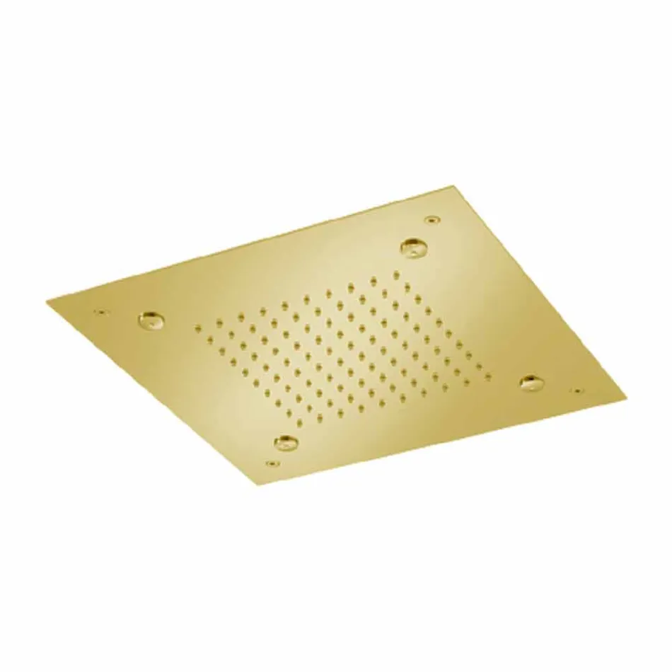 Kreu dushi me çelik inox katror me nebulizues të prodhuar në Itali - Selmo Viadurini