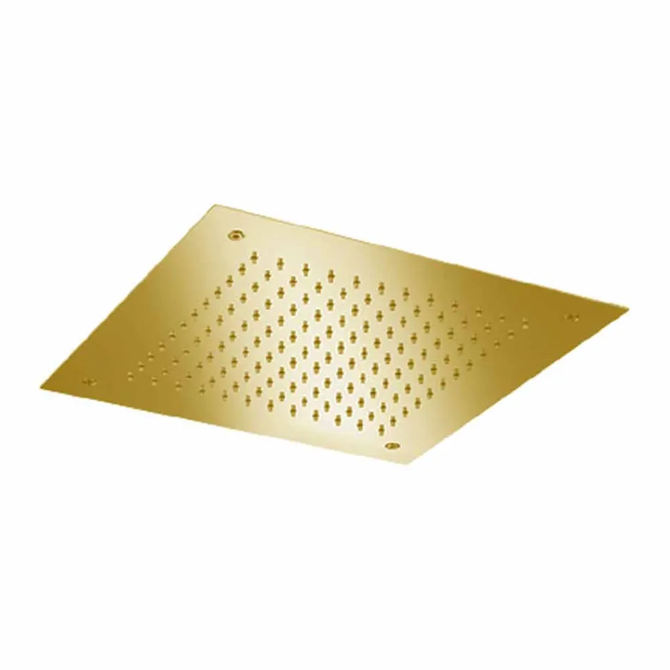 Kreu dushi me një avion katror në çelik inox i prodhuar në Itali - Avion Viadurini