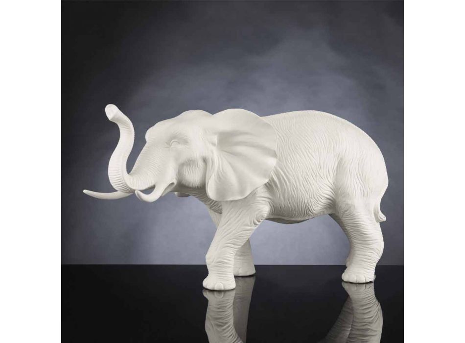 Ornament qeramik në formë elefanti të bërë në Itali - Fante Viadurini