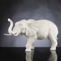 Ornament qeramik në formë elefanti të bërë në Itali - Fante
