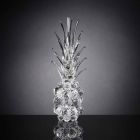 Ornament dekorativ kristal në formë ananasi prodhuar në Itali - ananas Viadurini