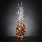 Ornament dekorativ kristal në formë ananasi prodhuar në Itali - ananas Viadurini