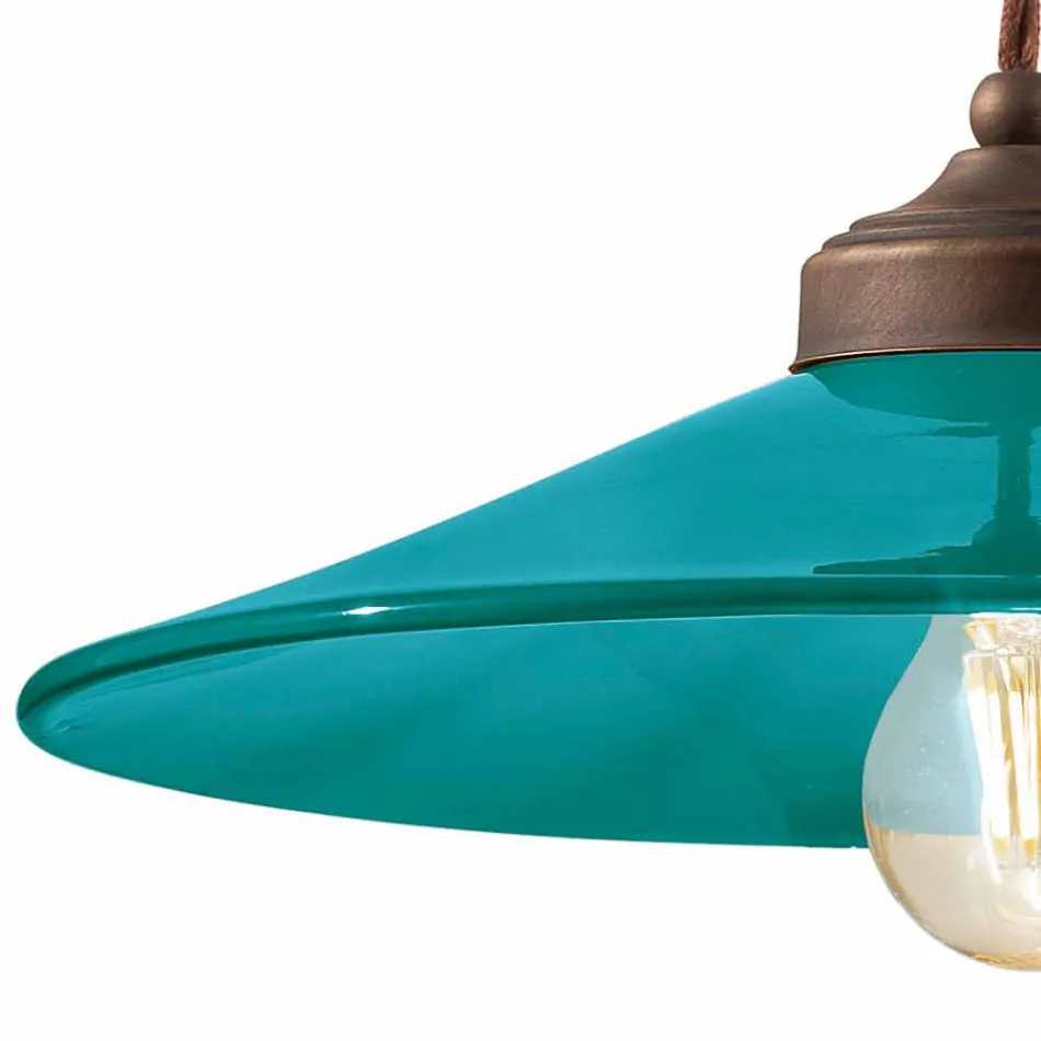 pezullim me ngjyra qeramike dhe bronzi antik Maya Ferroluce Viadurini