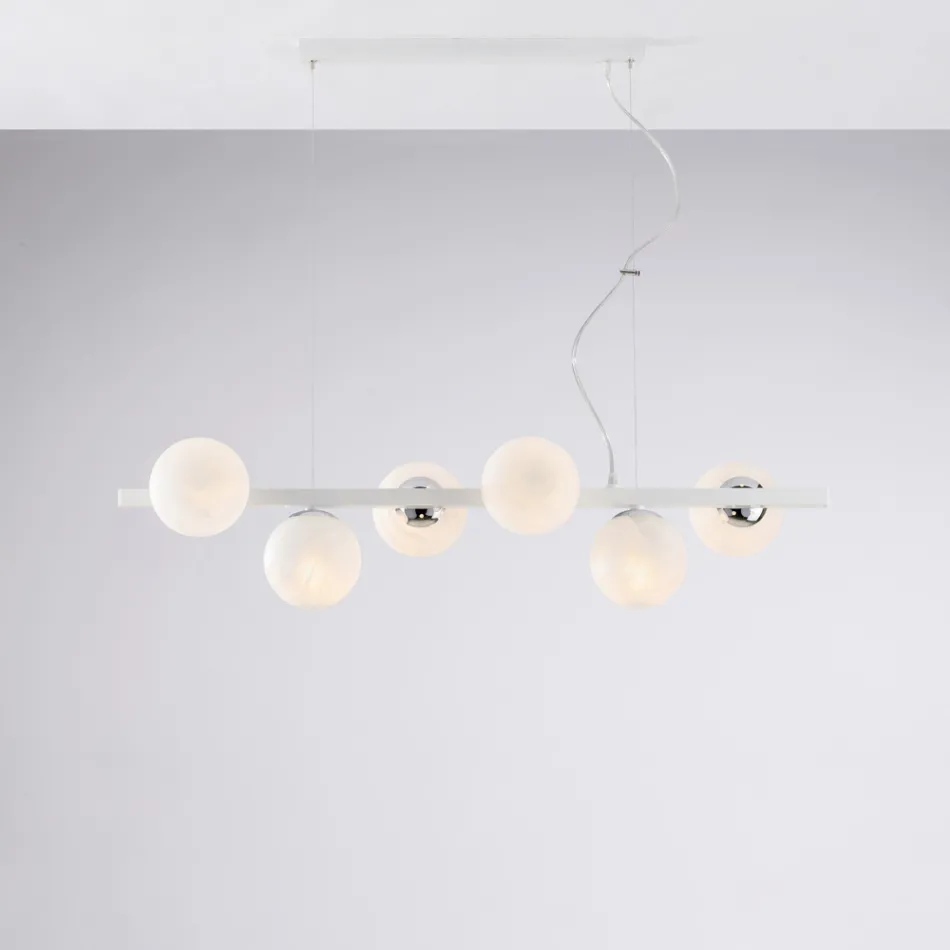 Llambë Varëse Hekuri e Llakuar e Prodhuar në Itali për Dekorim të Brendshëm - Berlin Viadurini