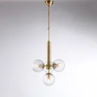 Llambë varëse prej hekuri e prodhuar në Itali për dekorim të brendshëm - Como Viadurini