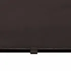 Tavolina e Tavolinës së Dizajnit në Lëkurë të Rigjeneruar me Hapje të Prodhuar në Itali - Aristotel Viadurini