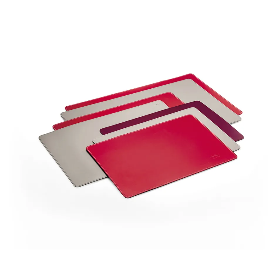 Tavolinë prej lëkure për tavolinë ose tavolinë ngrënieje - Model i thjeshtë Viadurini