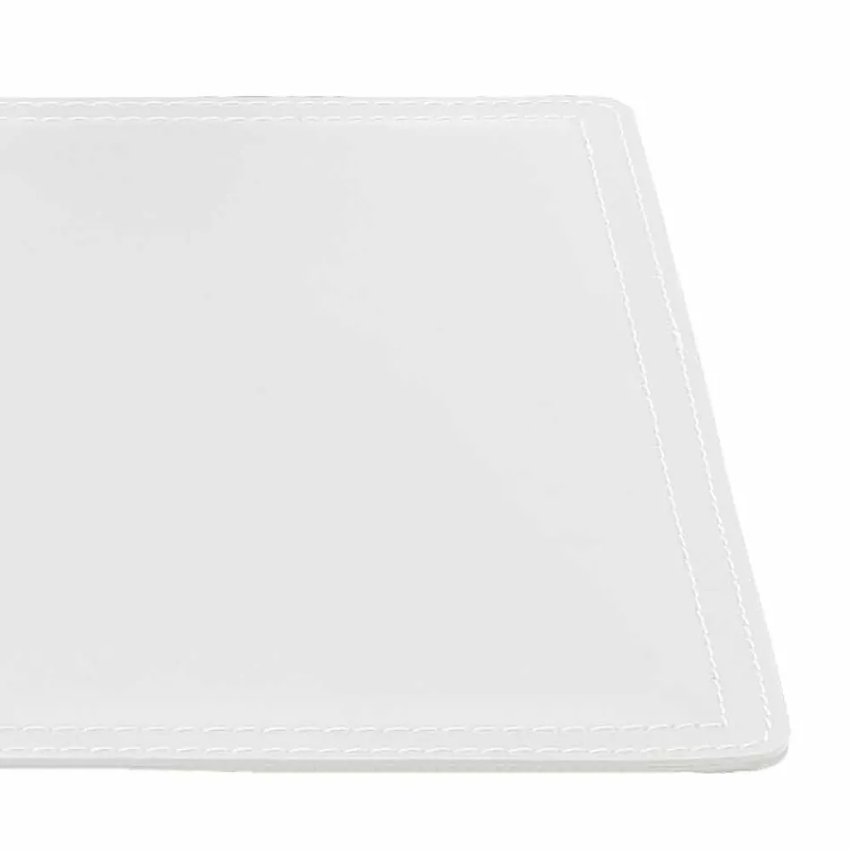 Tavolinë prej lëkure të rigjeneruar me stilolaps ndalese të bërë në Itali - Ascanio Viadurini