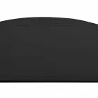 Tavolina prej lëkure e rigjeneruar me qepje me pen Stop, e bërë në Itali - Medea Viadurini