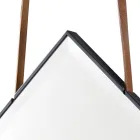 Pasqyrë e murit / dyshemesë në dru të ngurtë Grilli York e bërë në Itali Viadurini