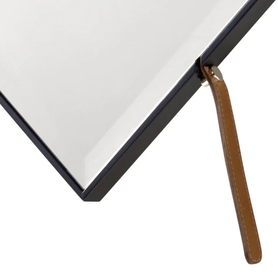 Pasqyrë e murit / dyshemesë në dru të ngurtë Grilli York e bërë në Itali Viadurini