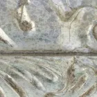 Pasqyrë mur prej druri drejtkëndësh i punuar me dorë i bërë në Itali nga Nicolò Viadurini