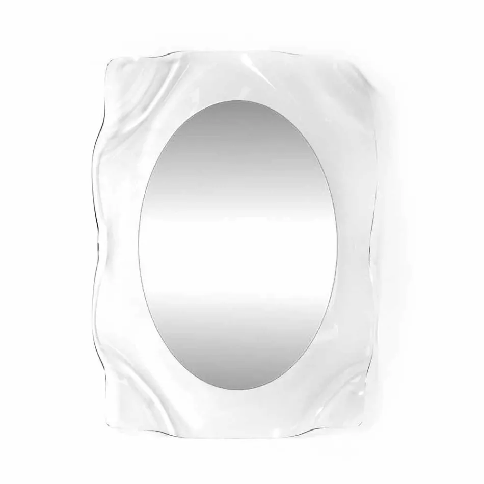 Pasqyrë murale me dizajn modern Diva, bërë në Itali Viadurini