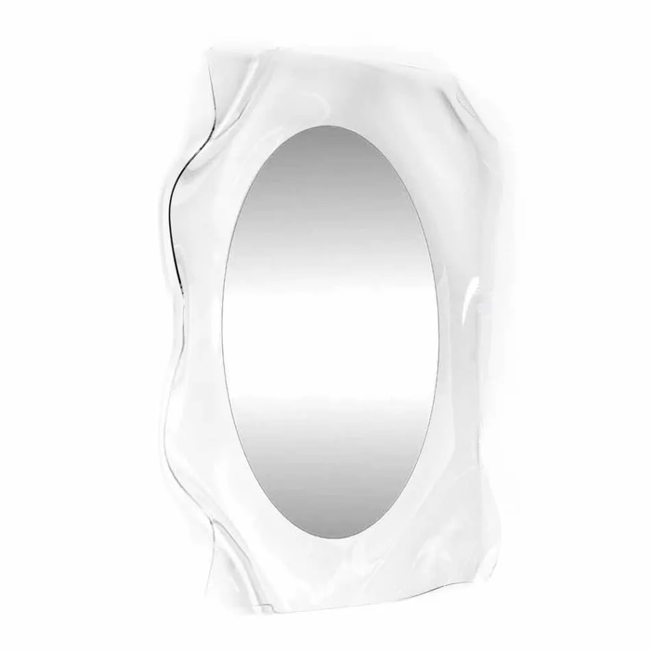 Pasqyrë murale me dizajn modern Diva, bërë në Itali Viadurini