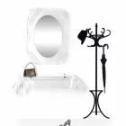 Pasqyrë murale me dizajn modern Diva, bërë në Itali Viadurini