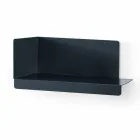 Pasqyrë muri dhe 3 rafte metalike me ngjyra në të djathtë ose në të majtë - Noelle Viadurini