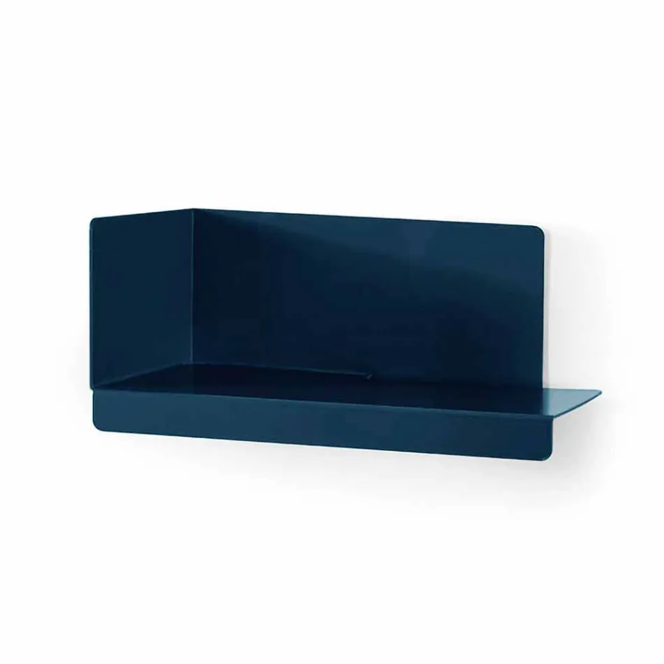 Pasqyrë muri dhe 3 rafte metalike me ngjyra në të djathtë ose në të majtë - Noelle Viadurini