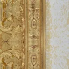 Pasqyrë muri në dru drejtkëndor të bërë në Itali Raphael Viadurini