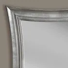 Pasqyrë muri druri drejtkëndor Sandro i bërë me dorë në Itali Viadurini