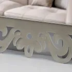 Pasqyrë mur drejtkëndëshe në dizajn modern në Plexiglass Tortora - Selly Viadurini