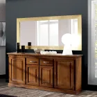 Pasqyrë me kornizë në përfundime të ndryshme Prodhuar në Itali - Belenus Viadurini