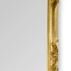 Pasqyrë me kornizë druri të dekoruar me dorë Prodhuar në Itali - Venus Viadurini