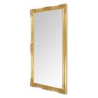 Pasqyrë me kornizë druri të dekoruar me dorë Prodhuar në Itali - Venus Viadurini