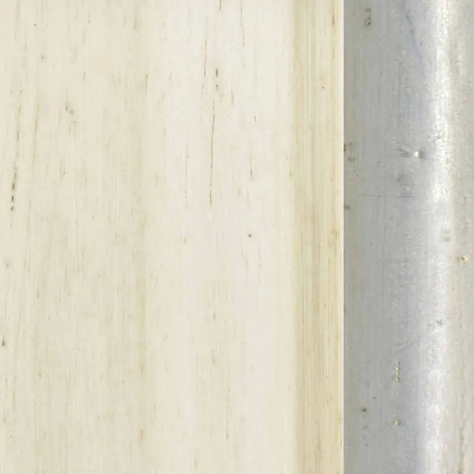 Pasqyrë muri në druri moderne të punuar me dorë në Itali Mattia Viadurini