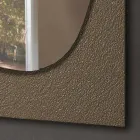 Pasqyrë muri me kornizë qelqi të falsifikuar prodhuar në Itali - Maverick Viadurini