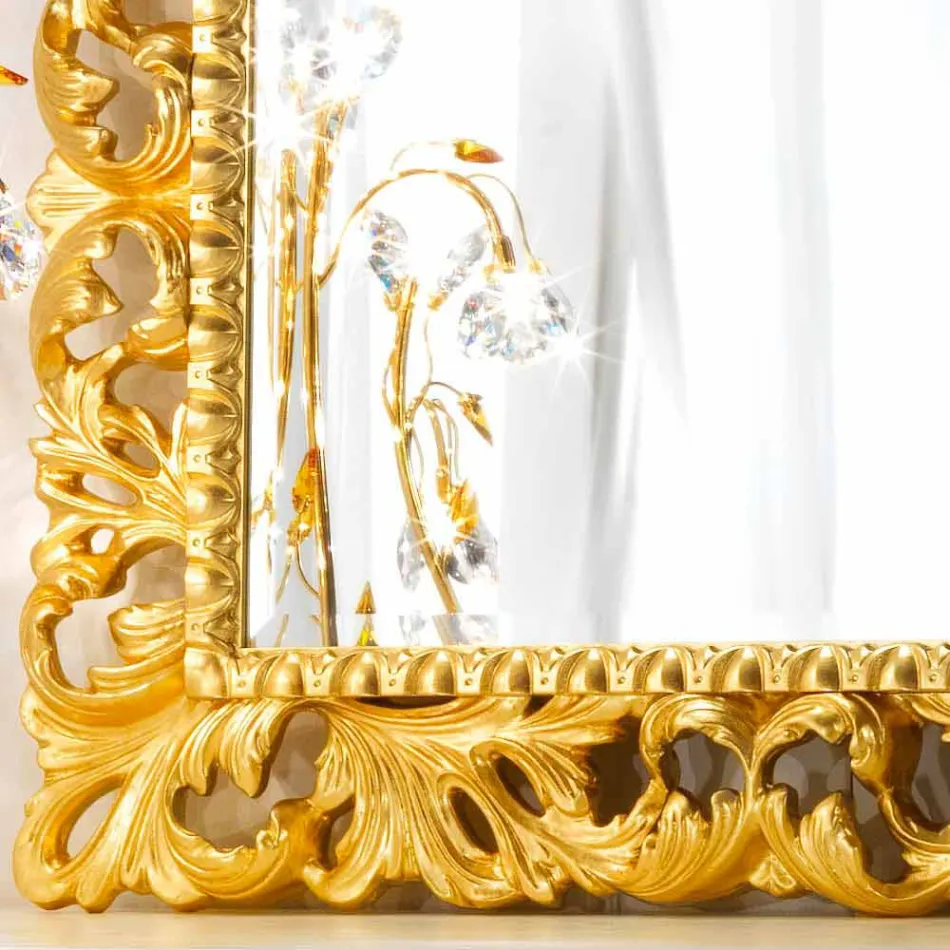 Pasqyrë muri Ives dizajn klasik, 100x120 cm Viadurini