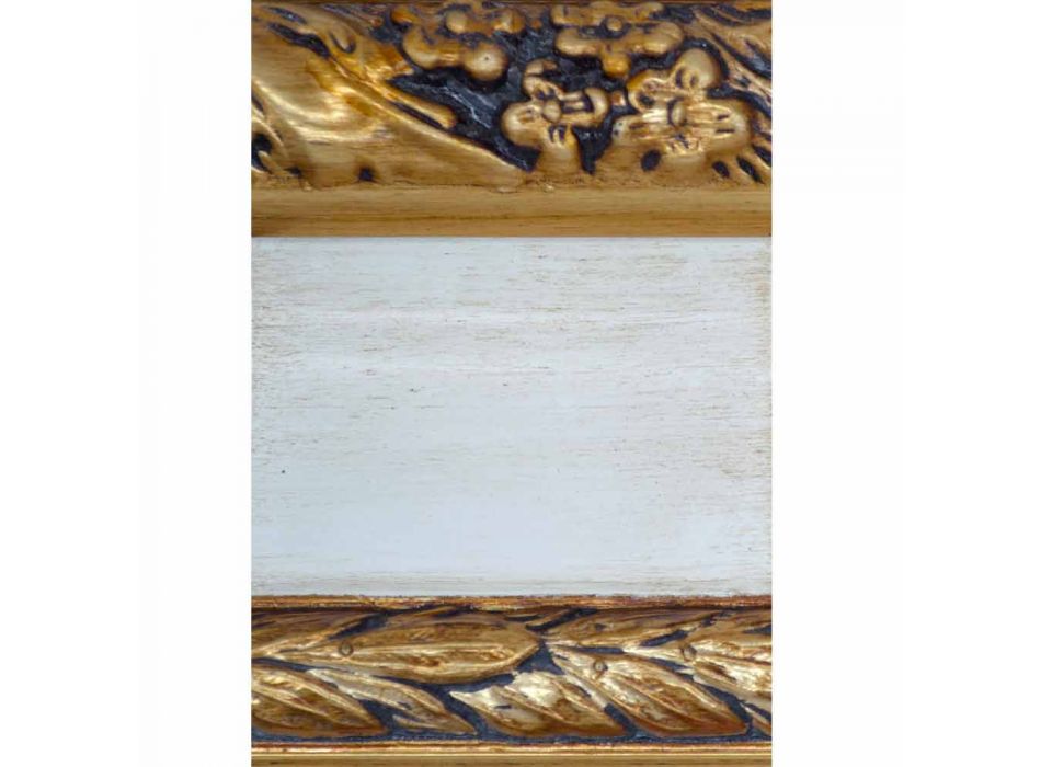 Pasqyrë moderne e murit në dru bredhi të bërë në Itali Armando Viadurini
