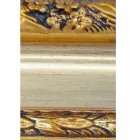 Pasqyrë moderne e murit në dru bredhi të bërë në Itali Armando Viadurini